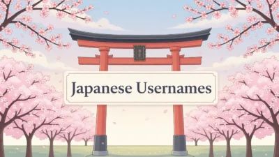 501+ Japanese Usernames