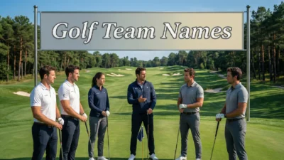 501+ Golf Team Names