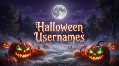 501+ Halloween Usernames