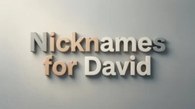 501+ Nicknames for David