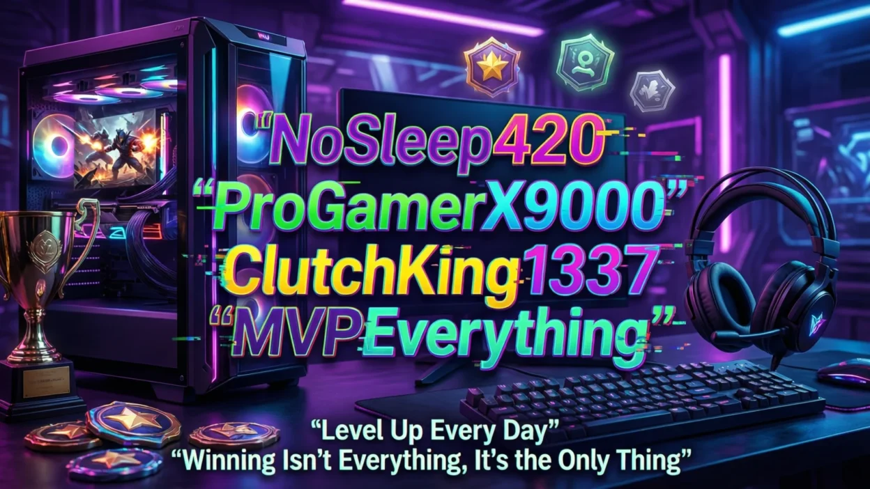 501+ Tryhard Usernames