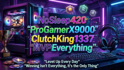 501+ Tryhard Usernames