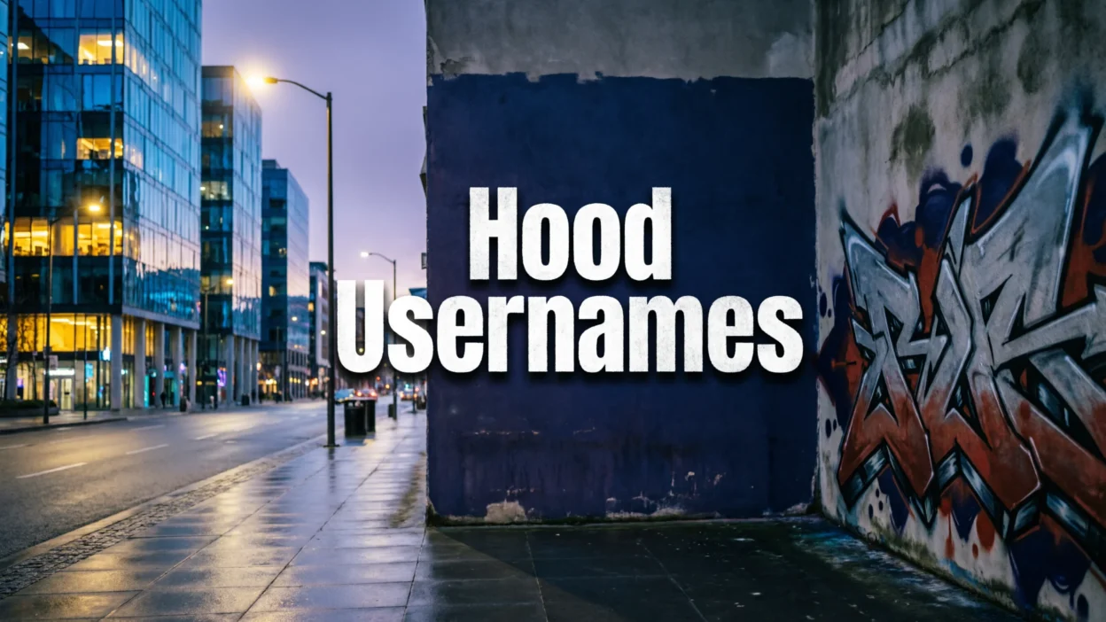 501+ Hood Usernames