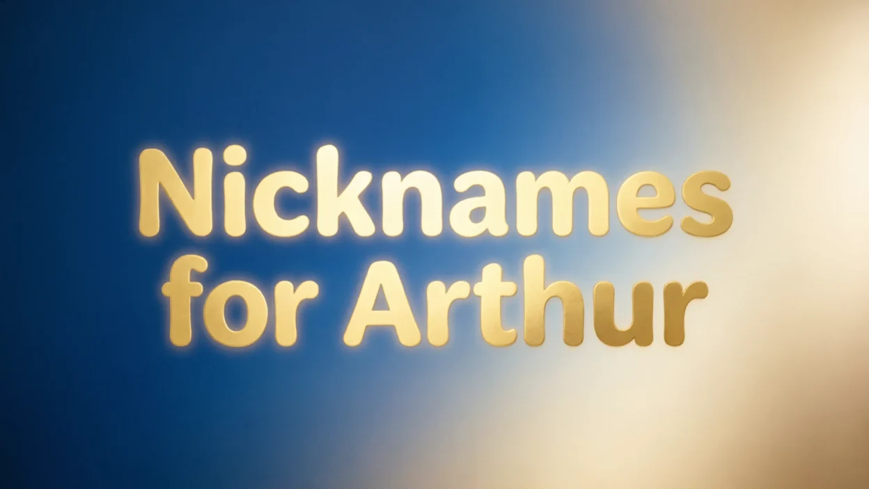 501+ Nicknames for Arthur