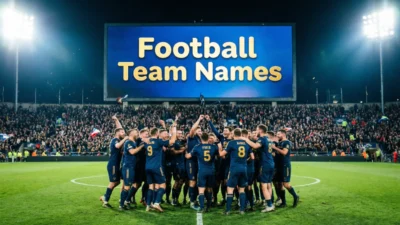 501+ Football Team Names