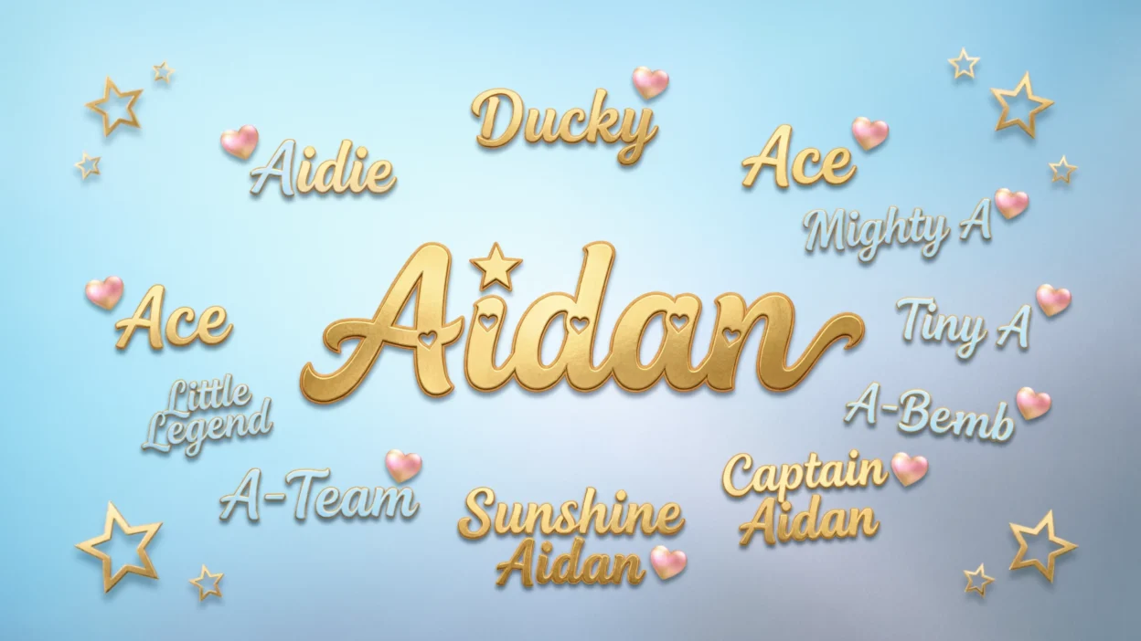 501+ Nicknames for Aidan