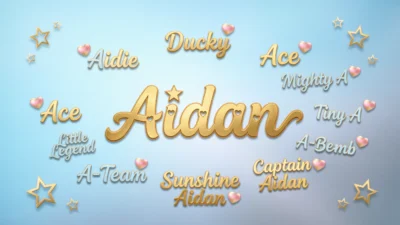 501+ Nicknames for Aidan