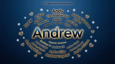 501+ Nicknames for Andrew