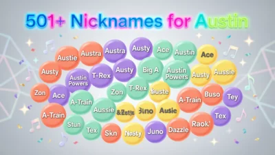 501+ Nicknames for Austin