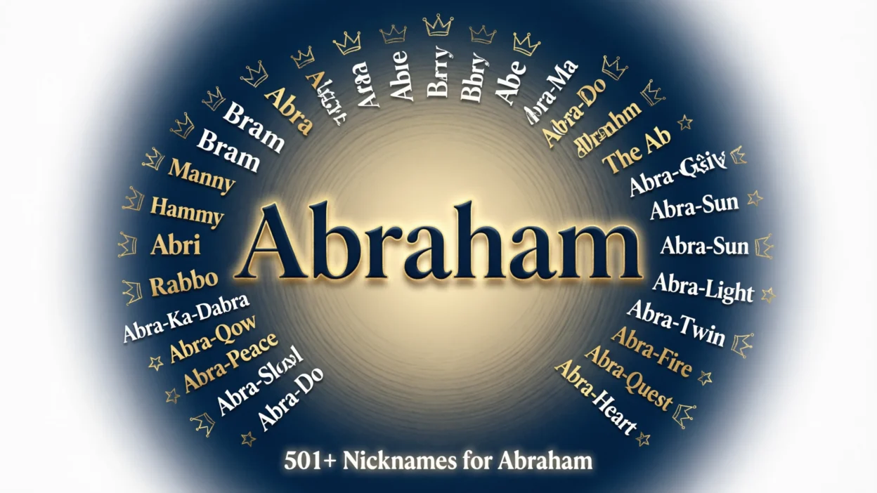 501+ Nicknames for Abraham