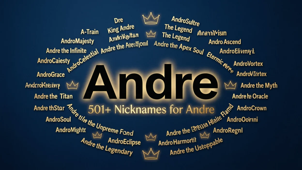 501+ Nicknames for Andre
