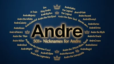 501+ Nicknames for Andre