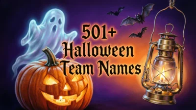 501+ Halloween Team Names