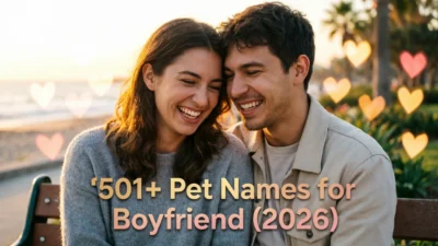 pet names for boyfriend