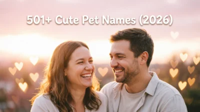 501+ Cute Pet Names