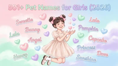 501+ Pet Names for Girls