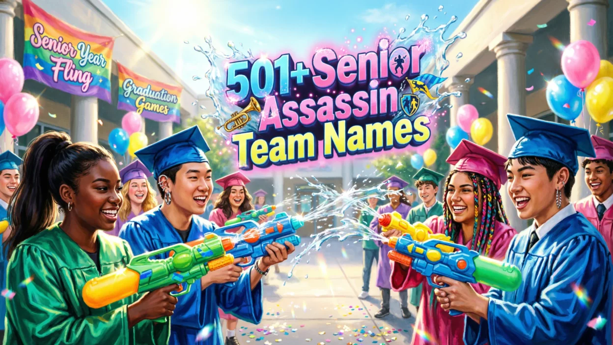 501+ Senior Assassin Team Names