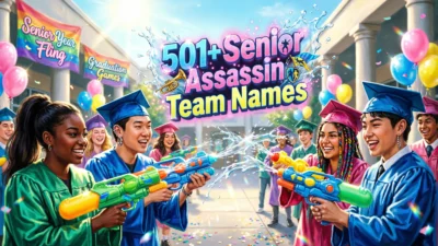 501+ Senior Assassin Team Names