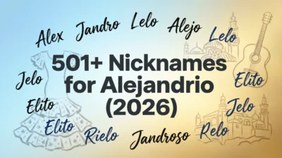 501+ Nicknames for Alejandro