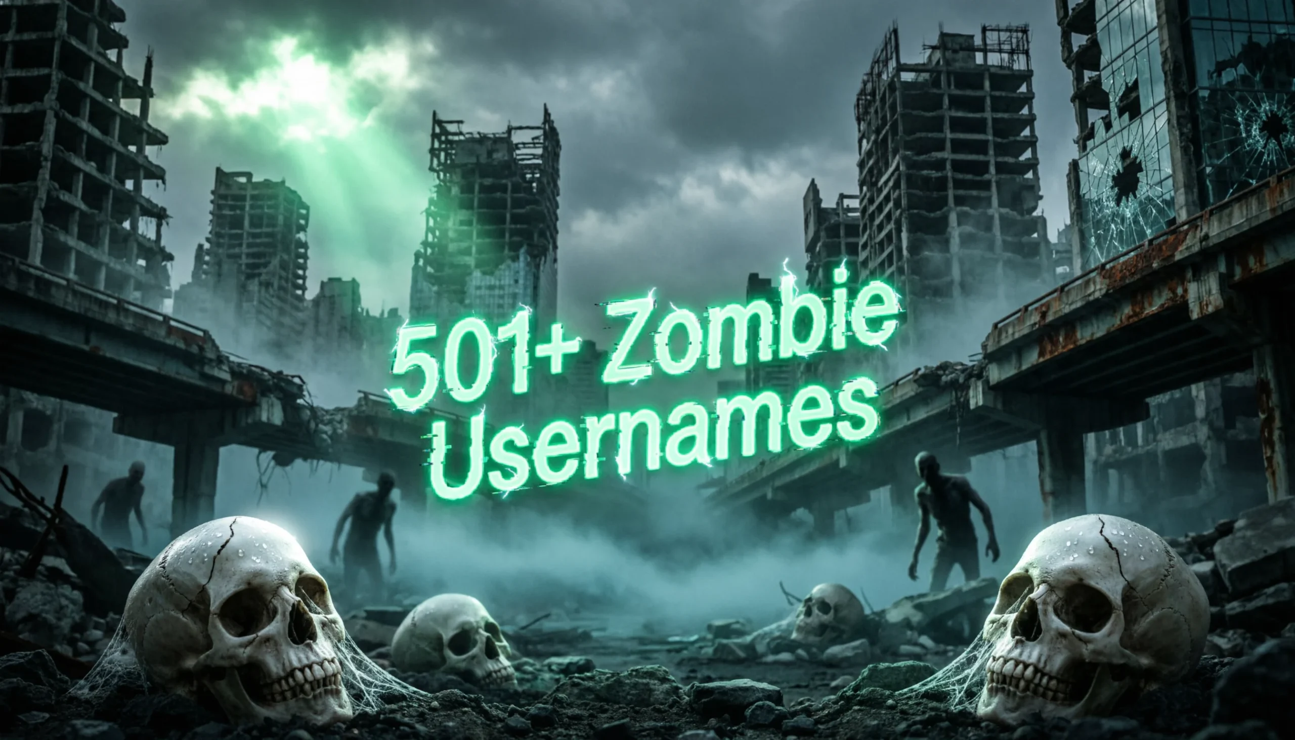 501+ Zombie Usernames (2026) – Scary, Cool & Undead-Inspired Gamertags