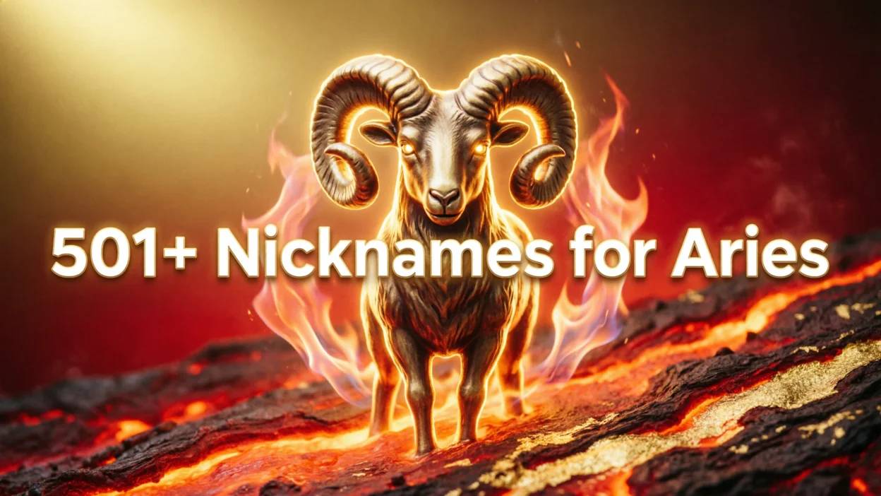 501+ Nicknames for Aries