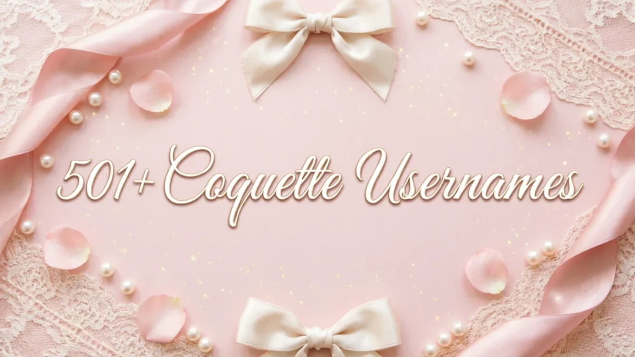 501+ Coquette Usernames