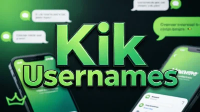 501+ Kik Usernames