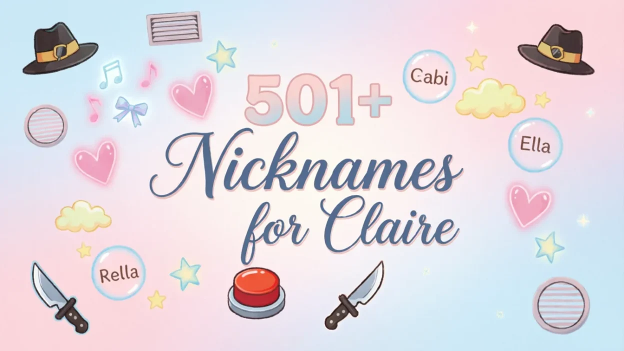 501+ Nicknames for Claire