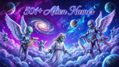 501+ Alien Names