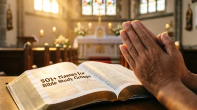 501+ Names for Bible Study Groups
