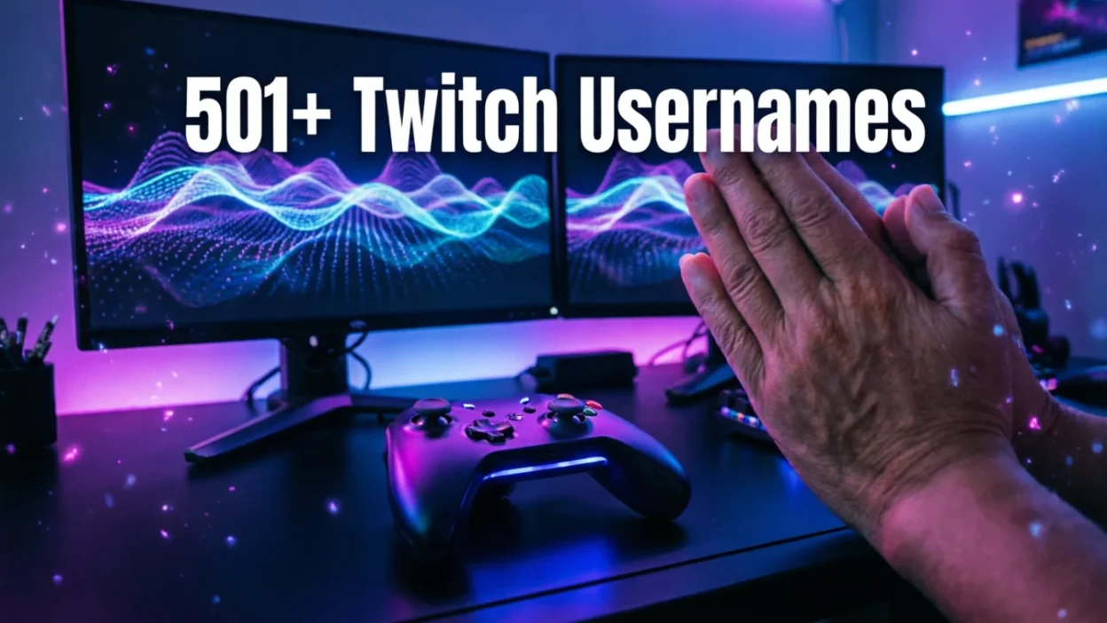 501+ Twitch Usernames