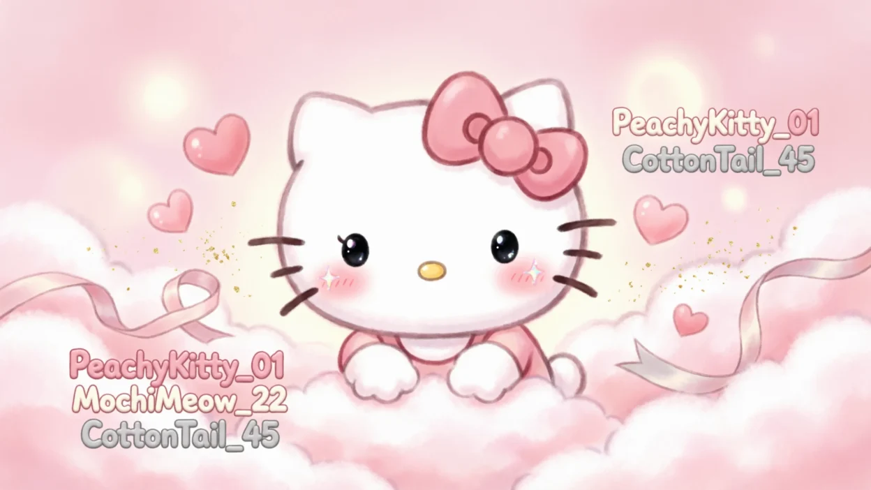 501+ Hello Kitty Usernames