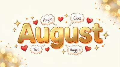 501+ Nicknames for August