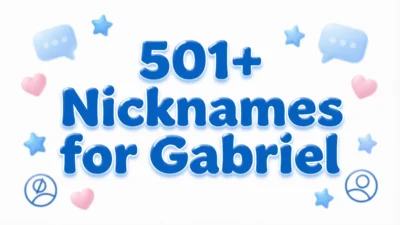 501+ Nicknames for Gabriel