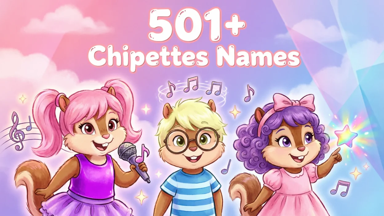 501+ Chipettes Names