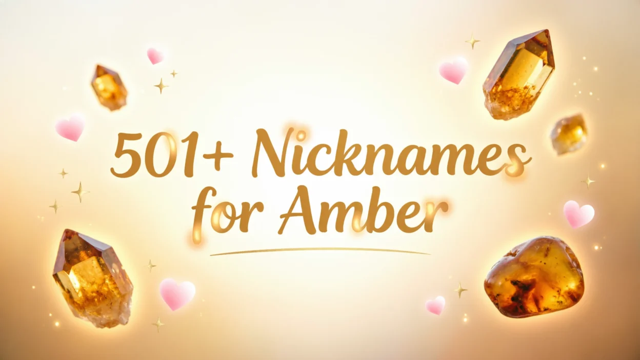 501+ Nicknames for Amber