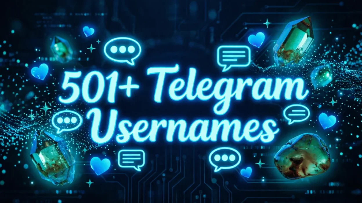 501+ Telegram Usernames