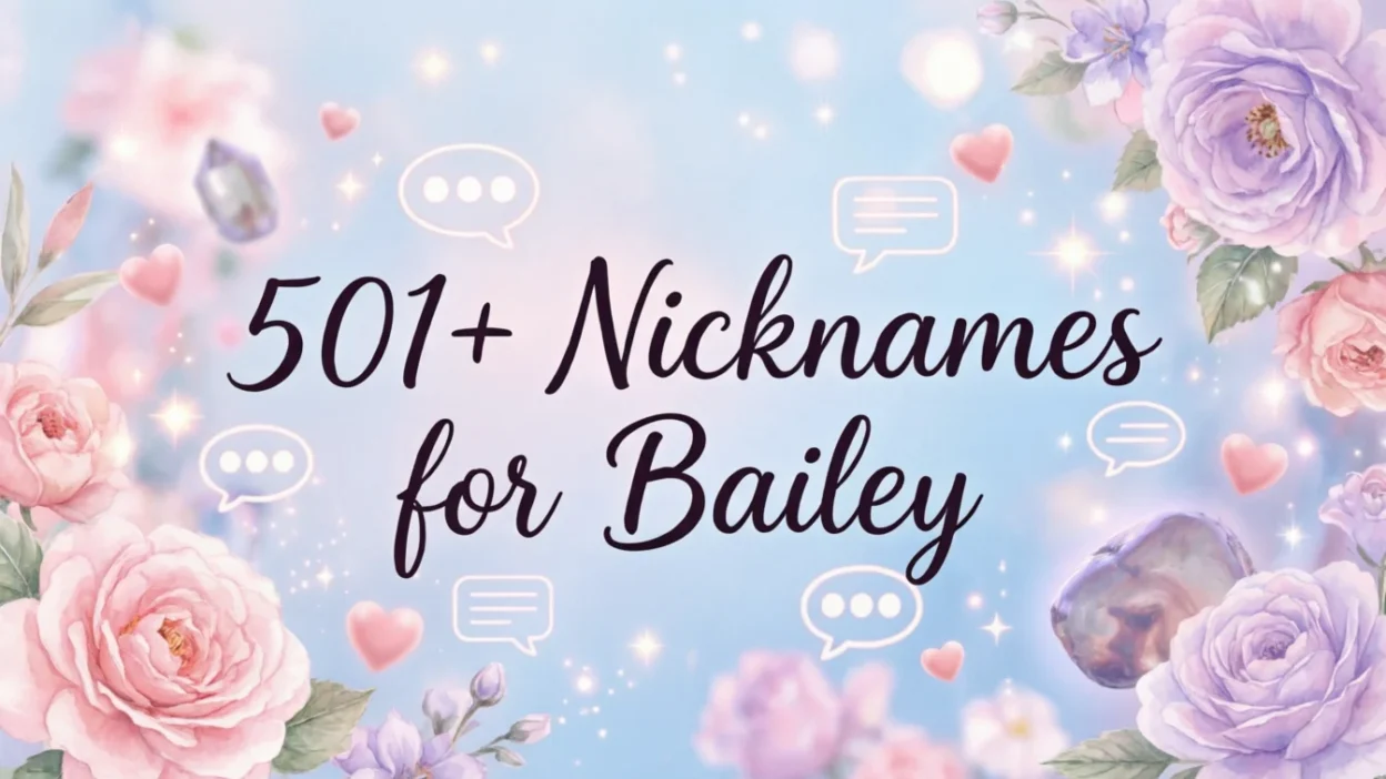 501+ Nicknames for Bailey