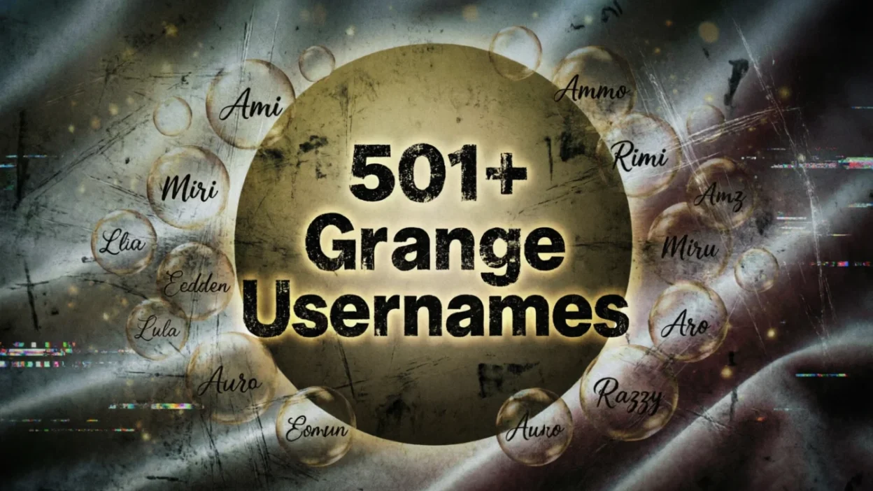 501+ Grunge Usernames