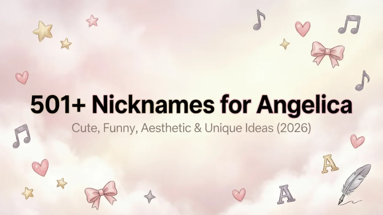 501+ Nicknames for Angelica