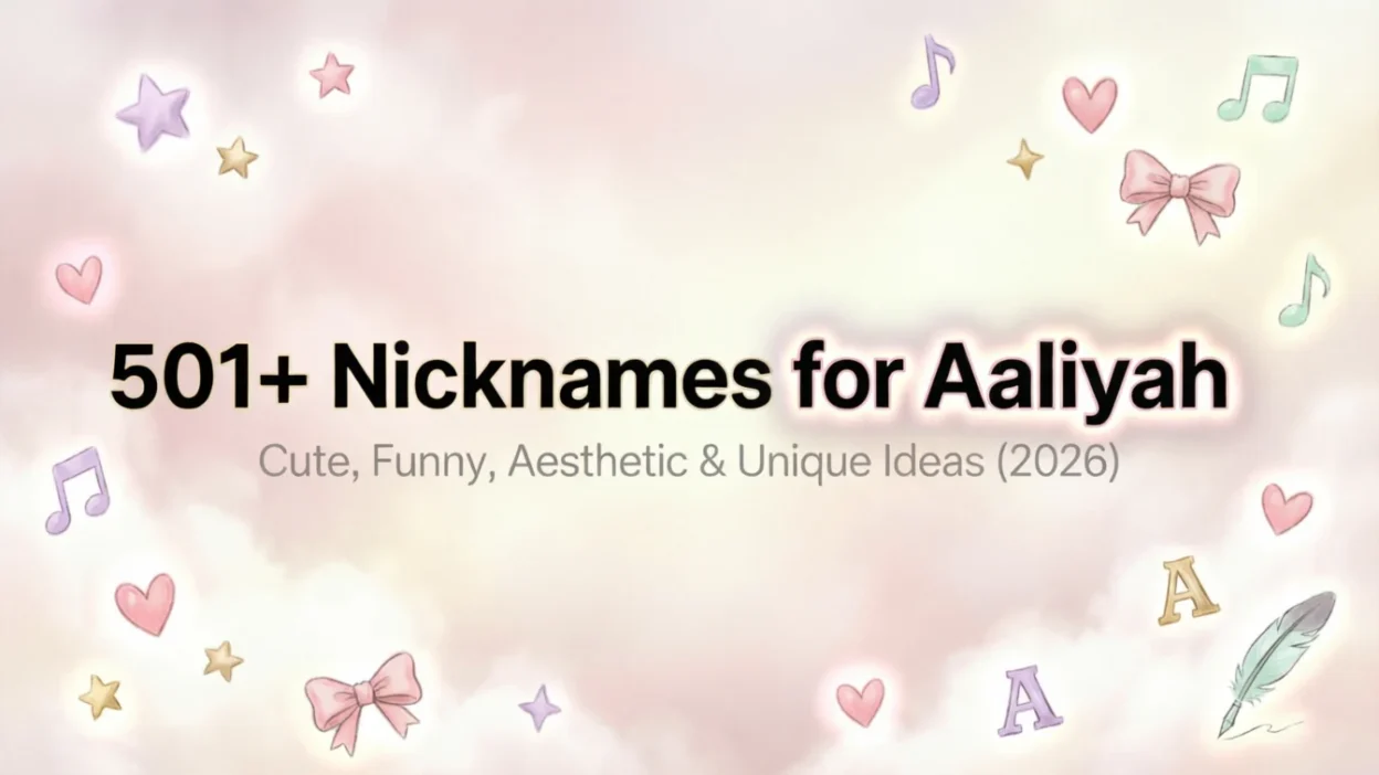 501+ Nicknames for Aaliyah