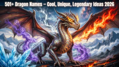 501+ Dragon Names