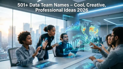 501+ Data Team Names