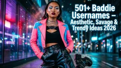 501+ Baddie Usernames