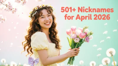 501+ Nicknames for April
