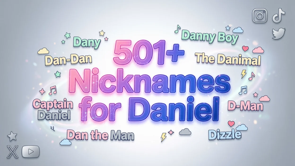 501+ Nicknames for Daniel