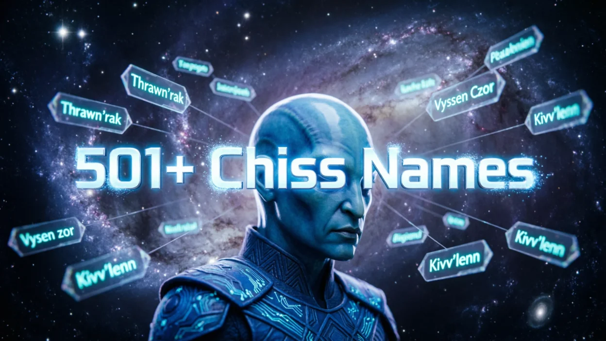 501+ Chiss Names