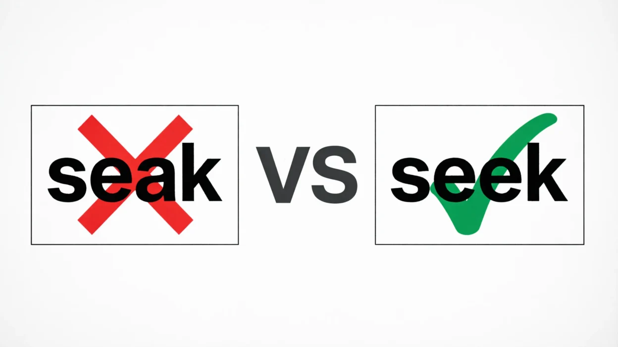 Seak vs Seek