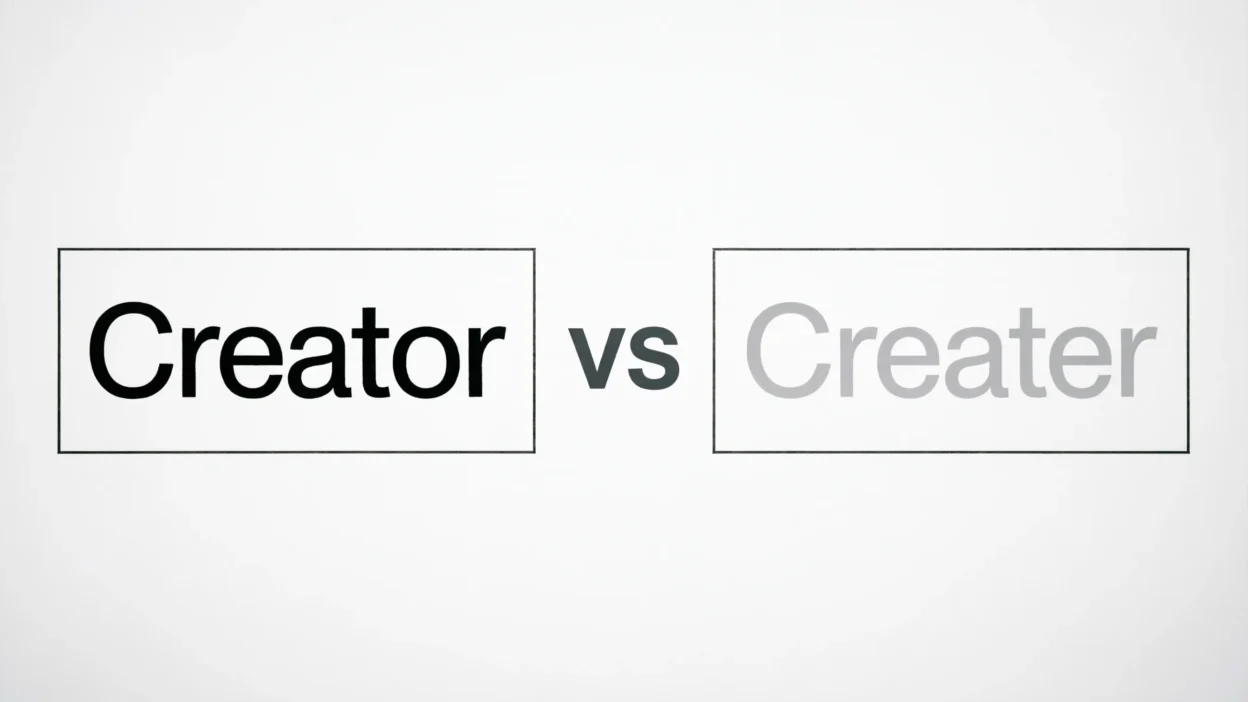 Creater or Creator