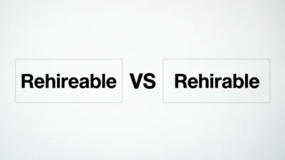 Rehireable vs Rehirable